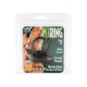 MINI VIBRATING COCKRING BLACK