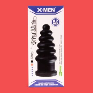 X-MEN 9.2 inch Butt Plug Black