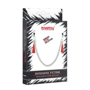 Clips pentru sfârcuri cu ciucure