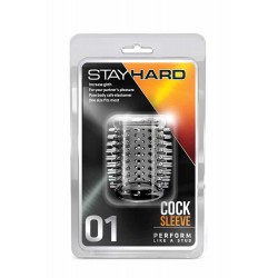 STAY HARD COCK SLEVE 01 CLEAR